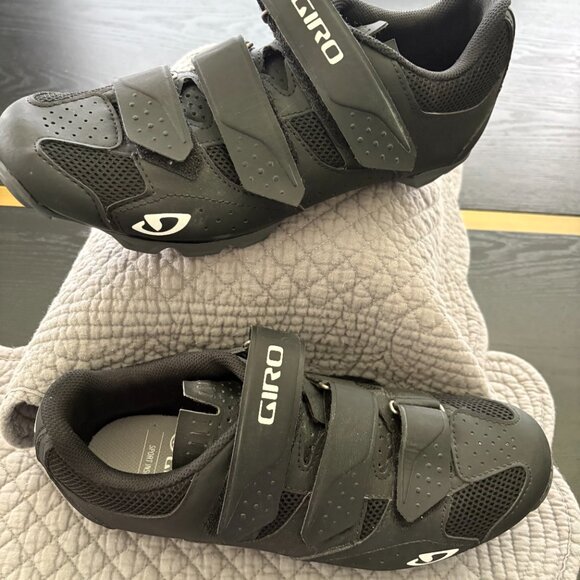 Giro Ranger Gravel Cycling Shoes 41 Unisex Black + Crank Brothers Candy 1 Pedals - Picture 8 of 11